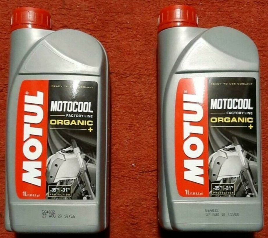 MOTUL Motorrad Kühlflüssigkeit 2 x 1 Liter, rot, organic+.jpg